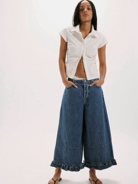 NWOT SOLD OUT We The Free Love Me Not Bloomer Jeans